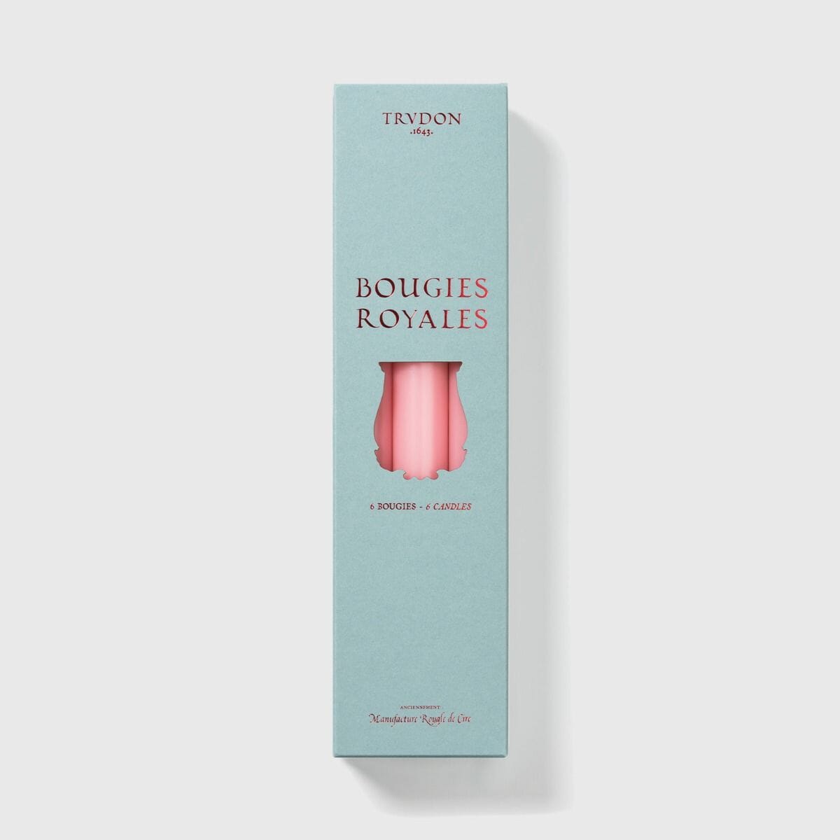 6 Trudon Pink Royales Candles - BARNBURY