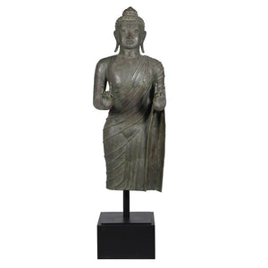 Extra Large Bronze Standing Buddha Statue - Barnbury