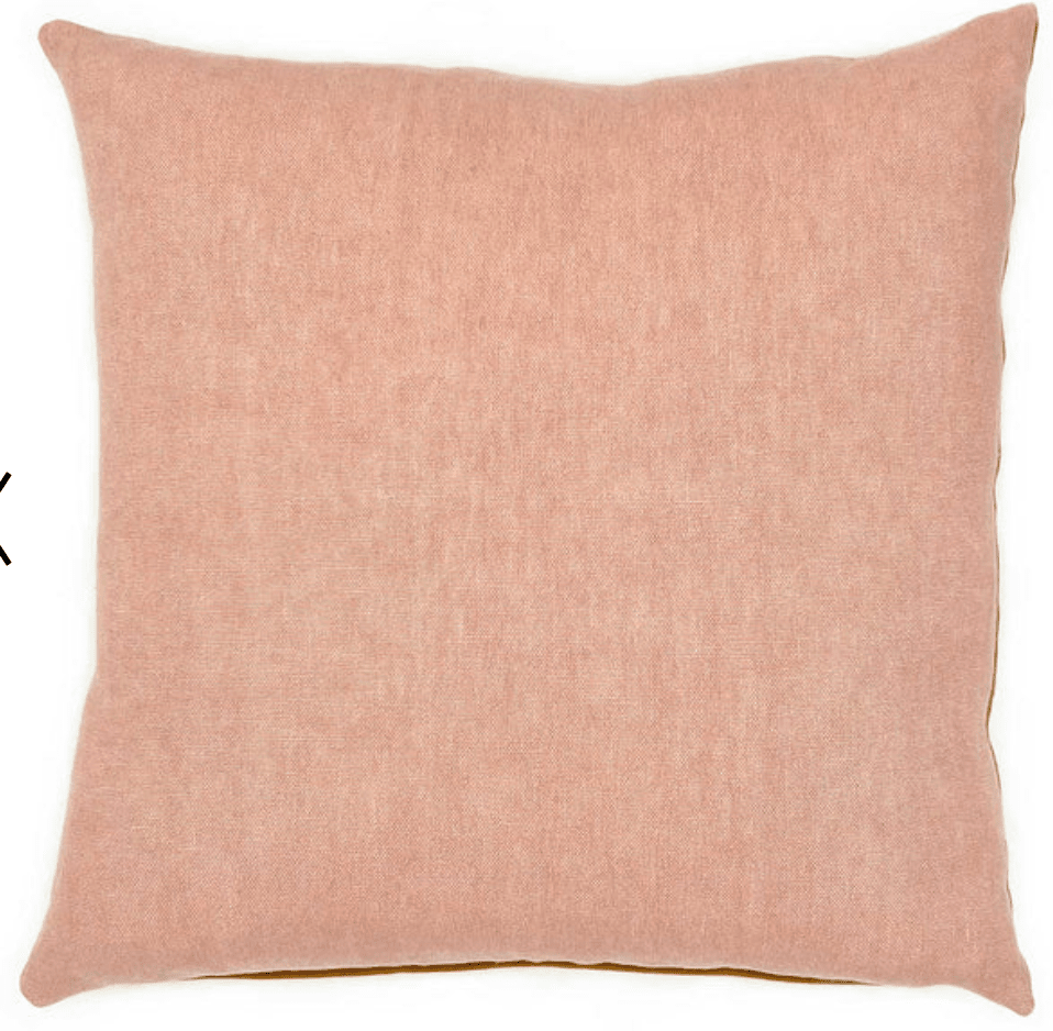 Blush / Corn Linen Cushion