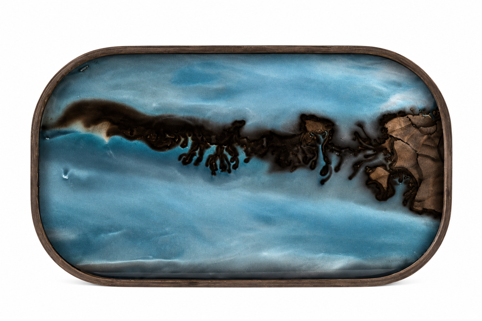 Ethnicraft Rectangle Slate Organic Tray