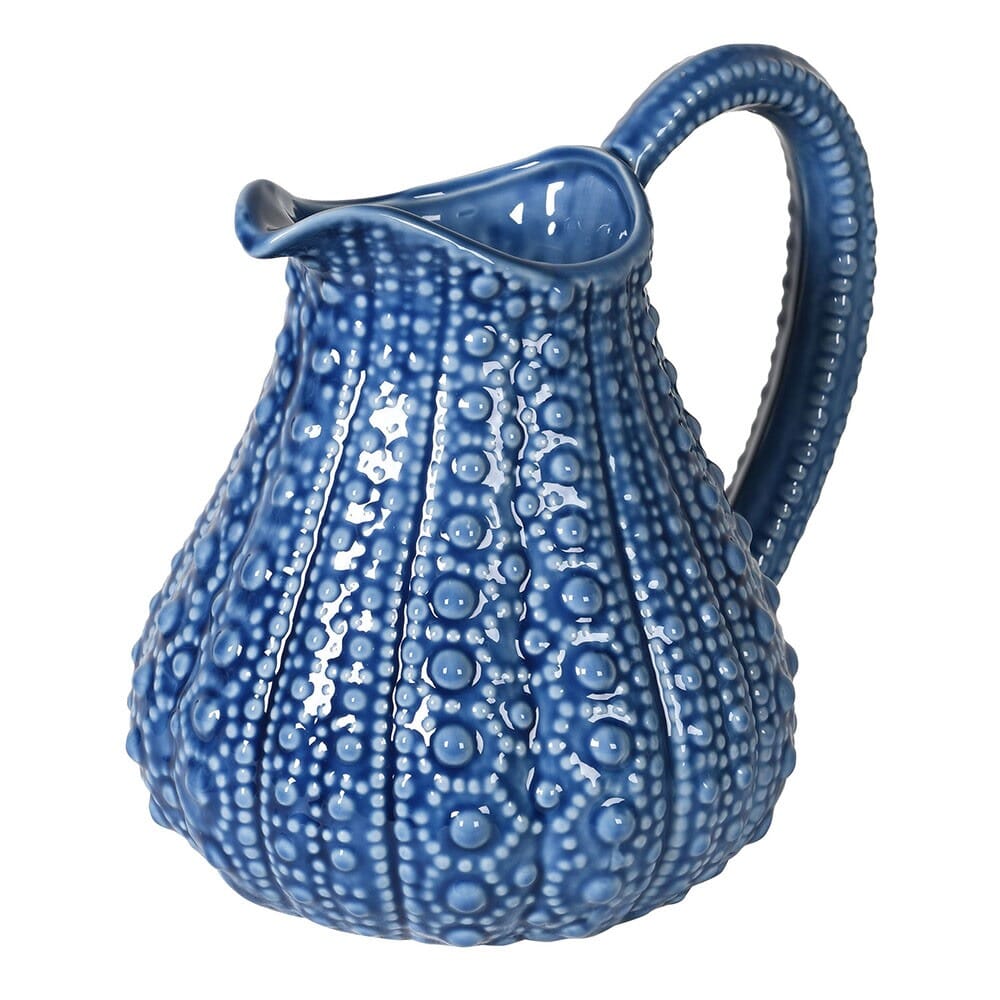 Blue Porcelain Urchin Jug - Barnbury