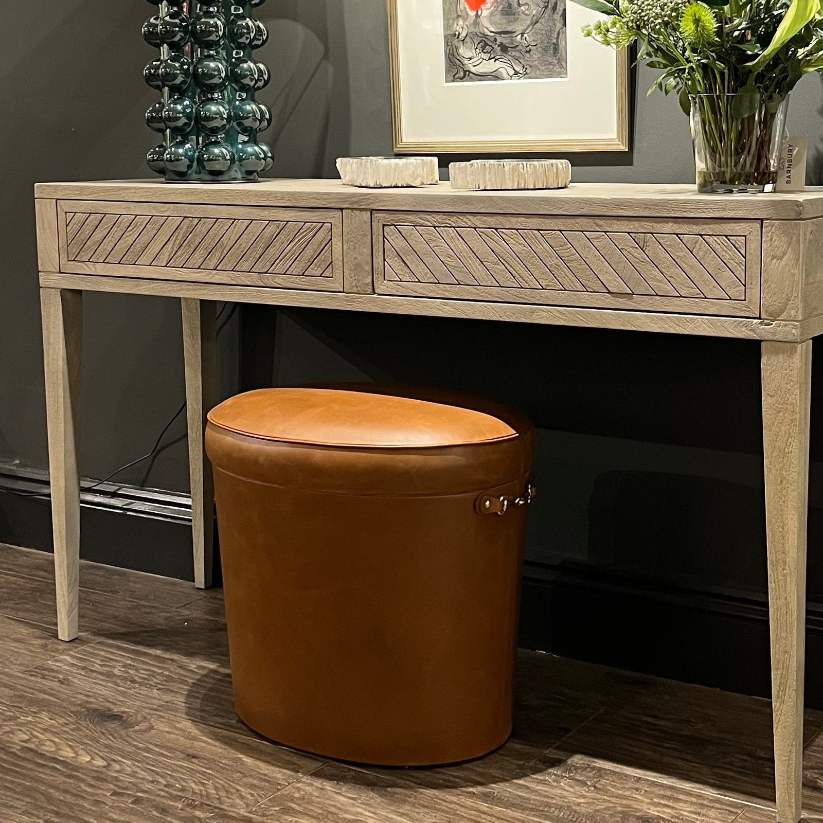 Alstone 2 Drawer Console Table - BARNBURY