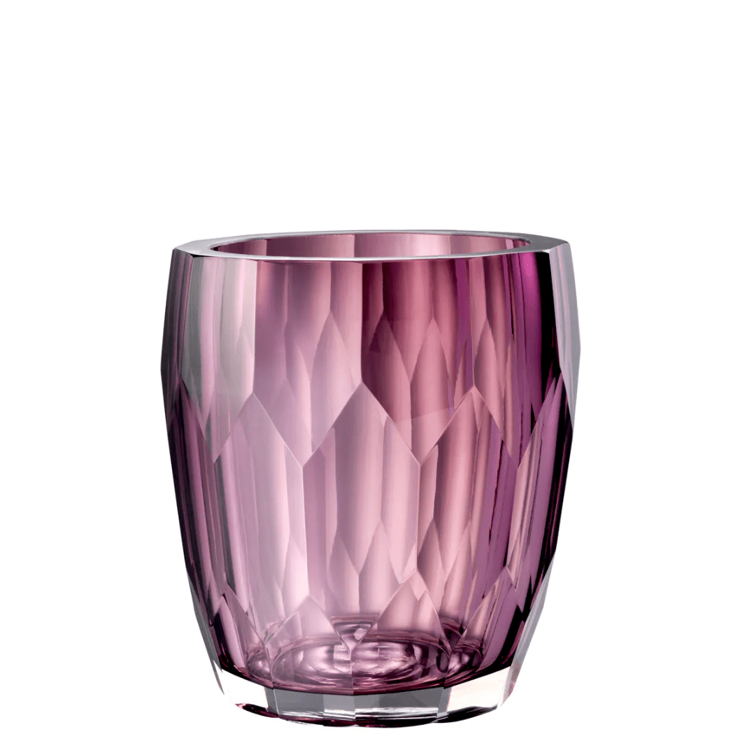 Amethyst Faceted Vase - BARNBURY
