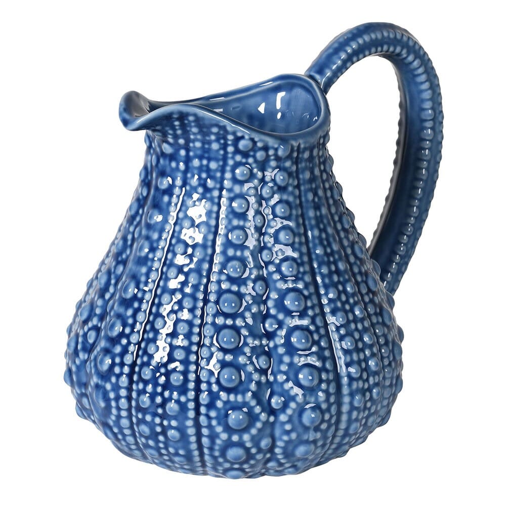 Blue Porcelain Urchin Jug Jug Barnbury
