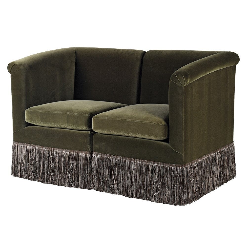 Borghese Velvet Chair (Left) Chair Barnbury