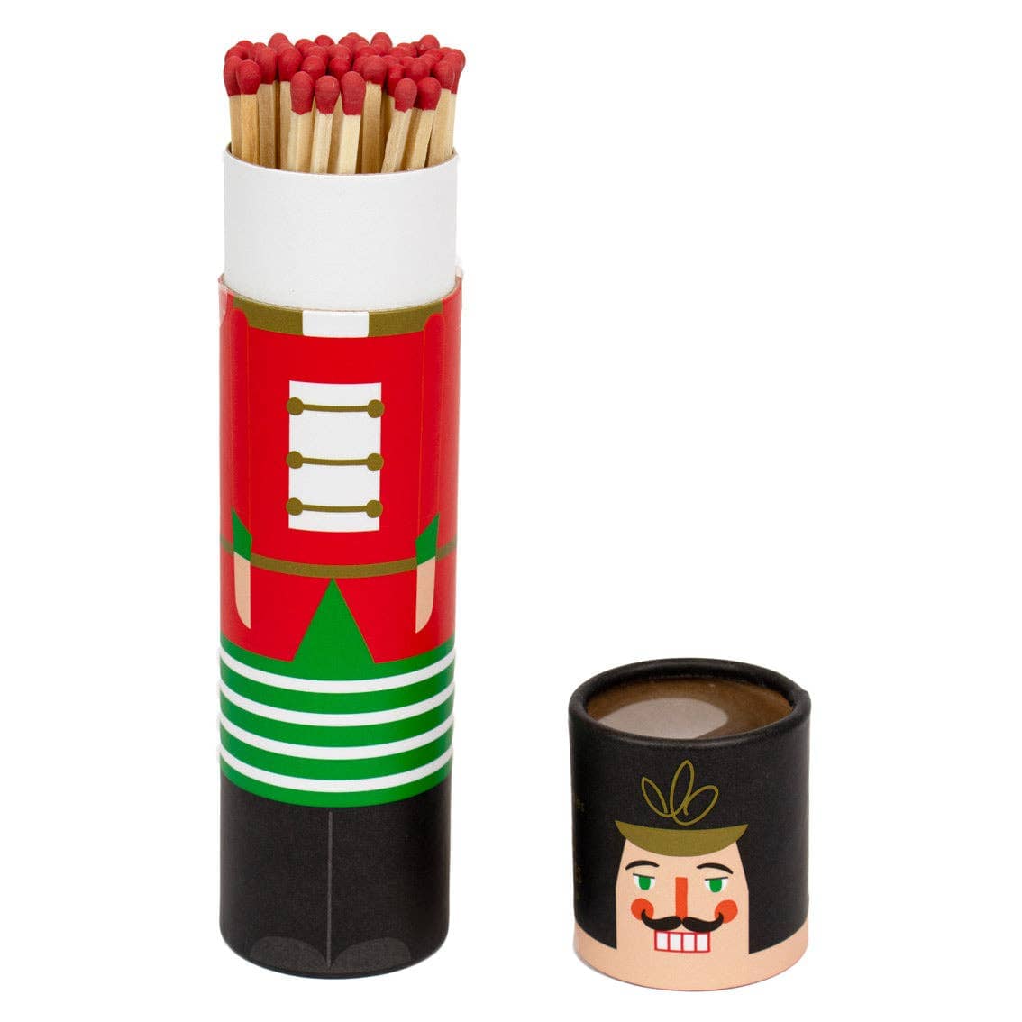 Botanical Nutcracker Tube Of Matches Approx 50 Matches Talking Tables UK