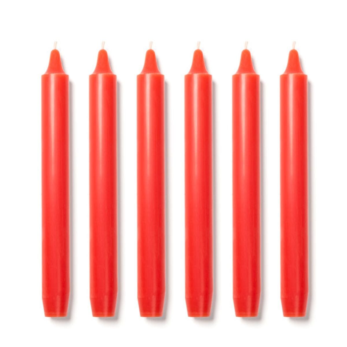 6 Trudon Brick Red Madeleine Candles - Barnbury