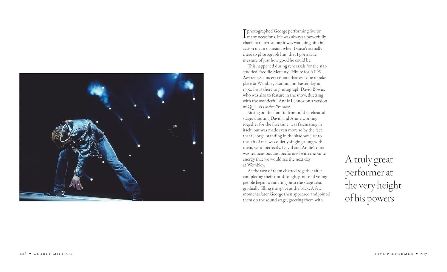 Celebrating George: Three Decades of George Michael Through the Lens – Signed Copy - BARNBURY