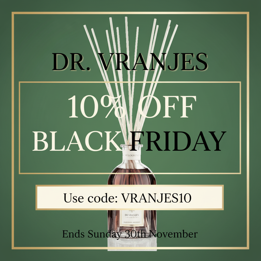 Dr. Vranjes Black Friday Promo with Product Image