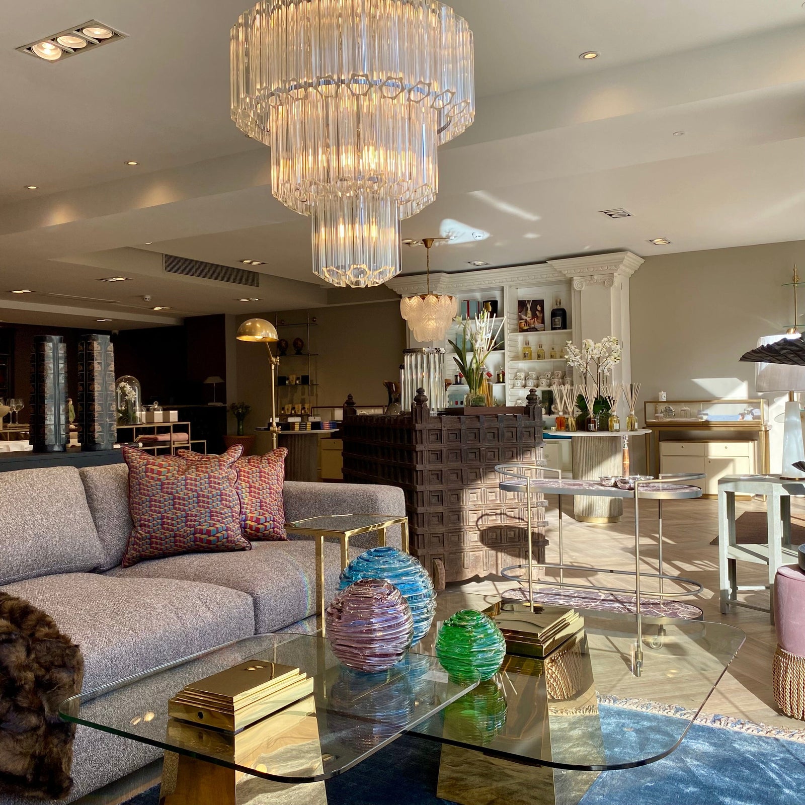 Hampton 5 Tier Chandelier Ceiling Light Barnbury