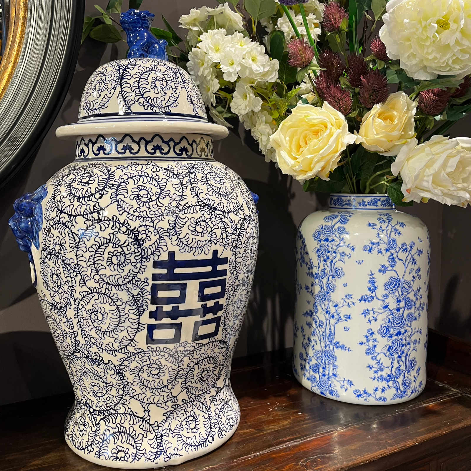 Large Temple Jar Lidded Jar Barnbury