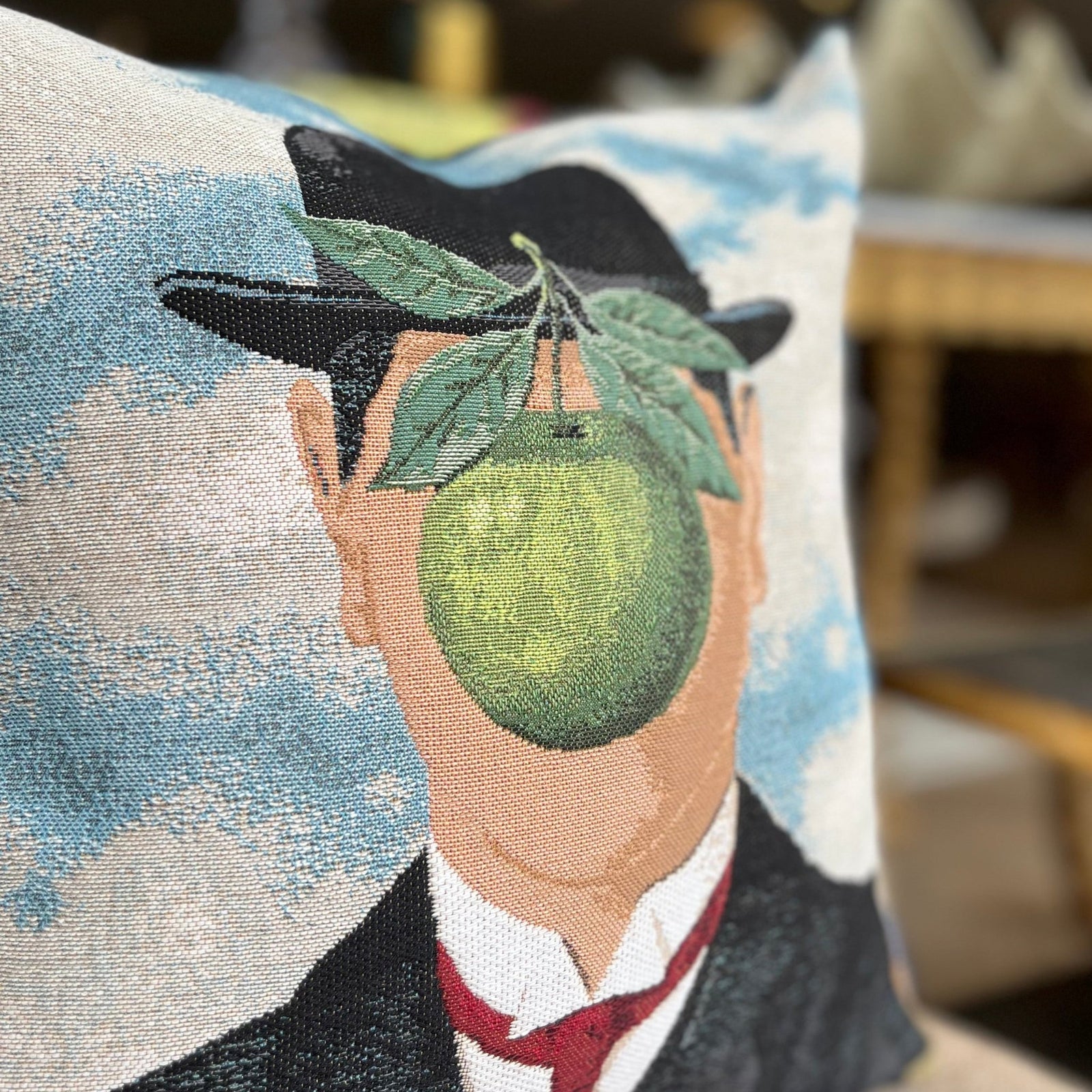 Magritte La Grande Guerre 45cm Cushion - BARNBURY