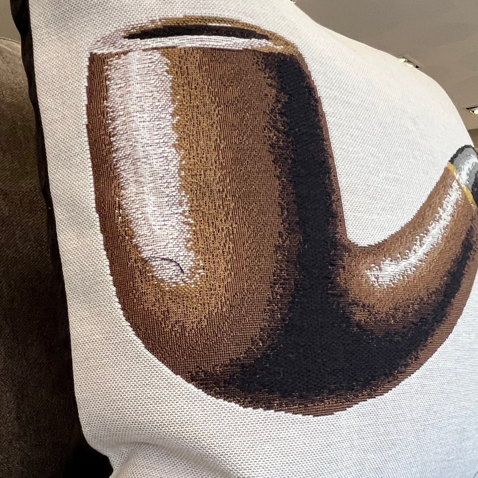Magritte La Trahison des Images 45cm Cushion - BARNBURY