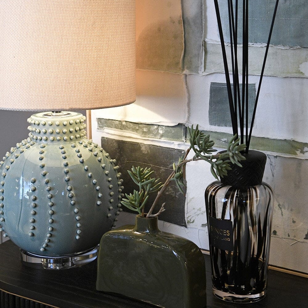 Mimi Table Lamp with Linen Shade - BARNBURY