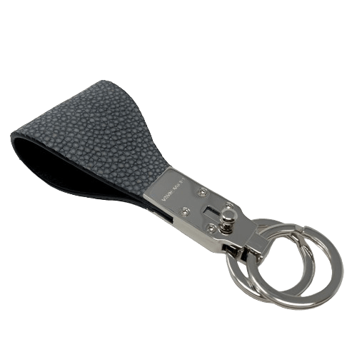 Ocean Shagreen Valet Keyring Keyring Barnbury