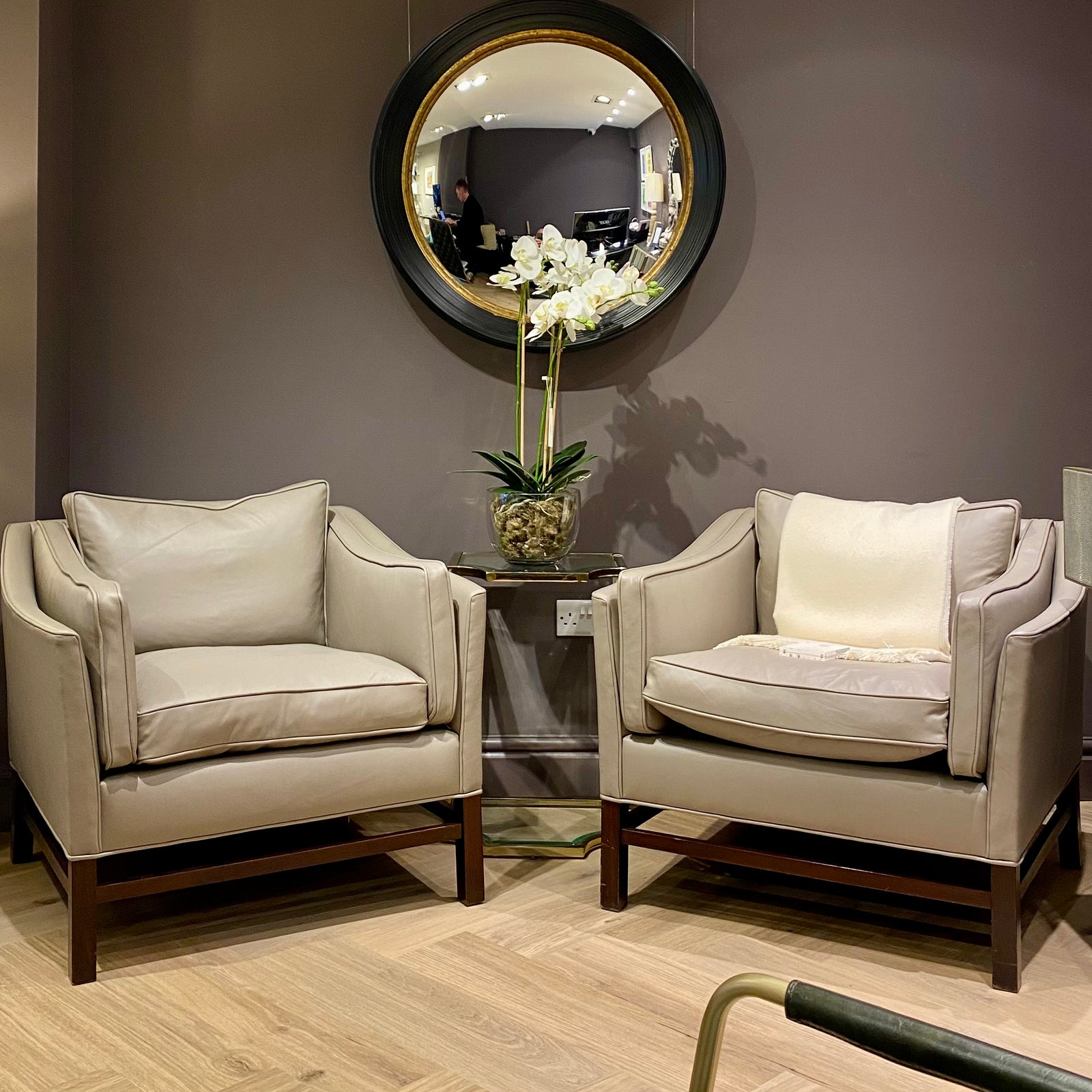 Pair of 1970's Georg Thams Lounge Chairs Chair Barnbury