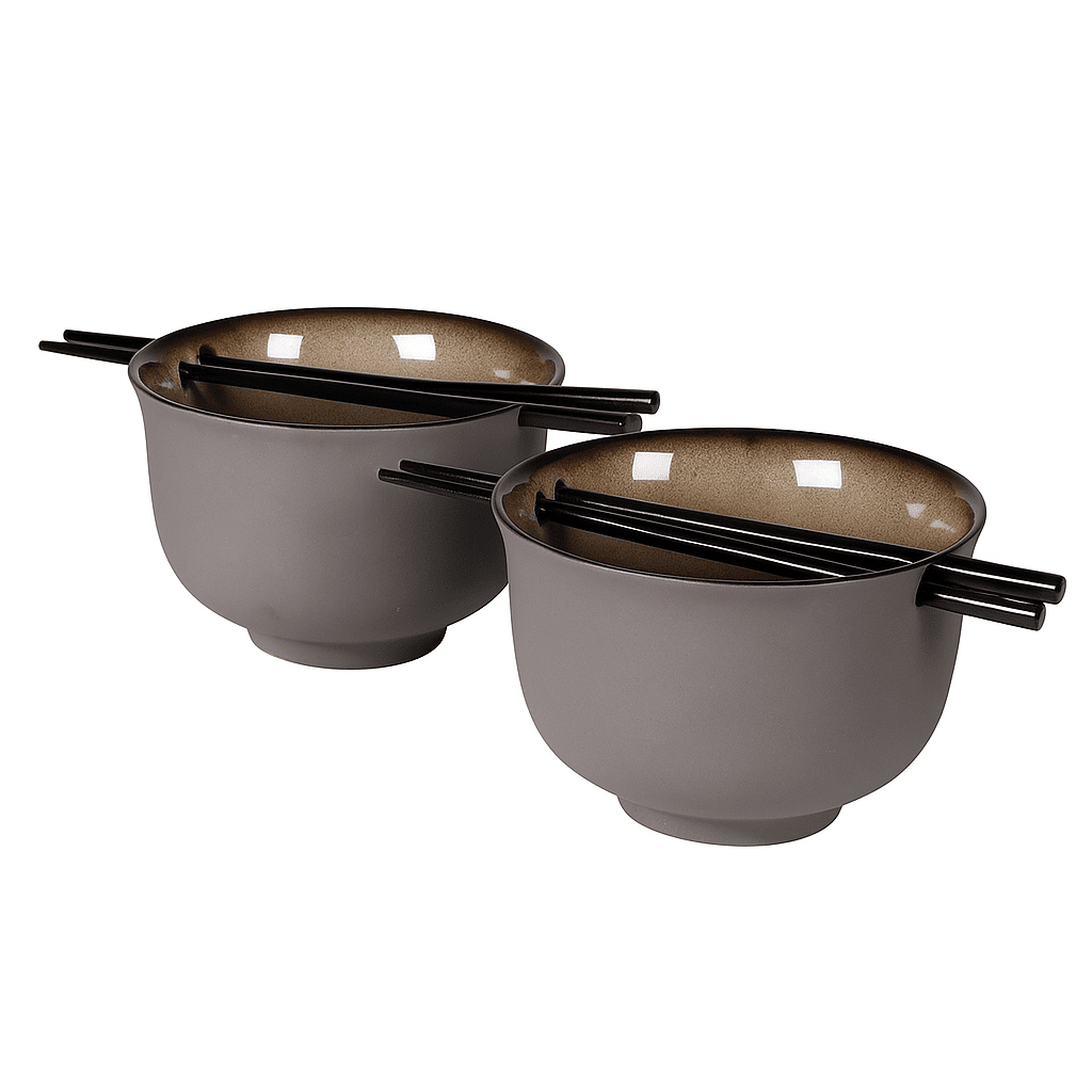 Set of 2 Ginza Noodle Bowls Bowls Barnbury