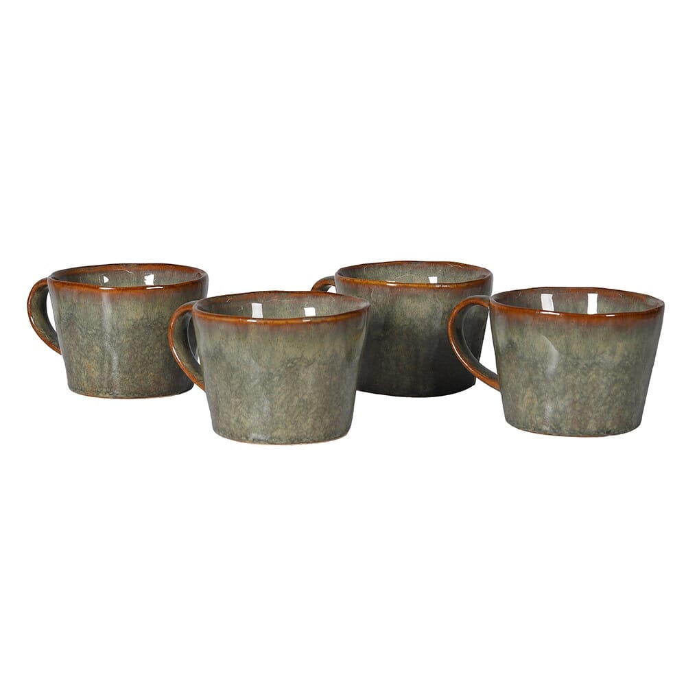 Set of 4 Falmouth Coffee Cups Mugs Barnbury