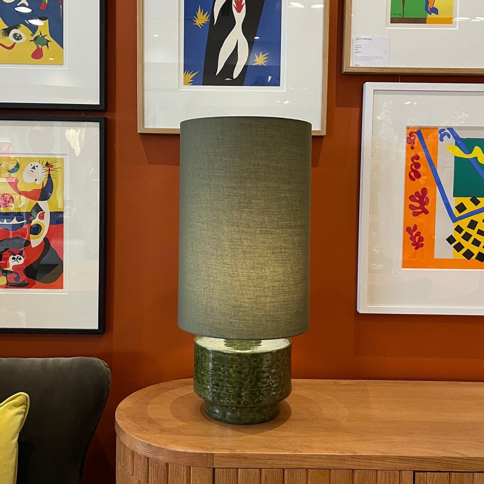 Shoreditch Table Lamp - Khaki - BARNBURY