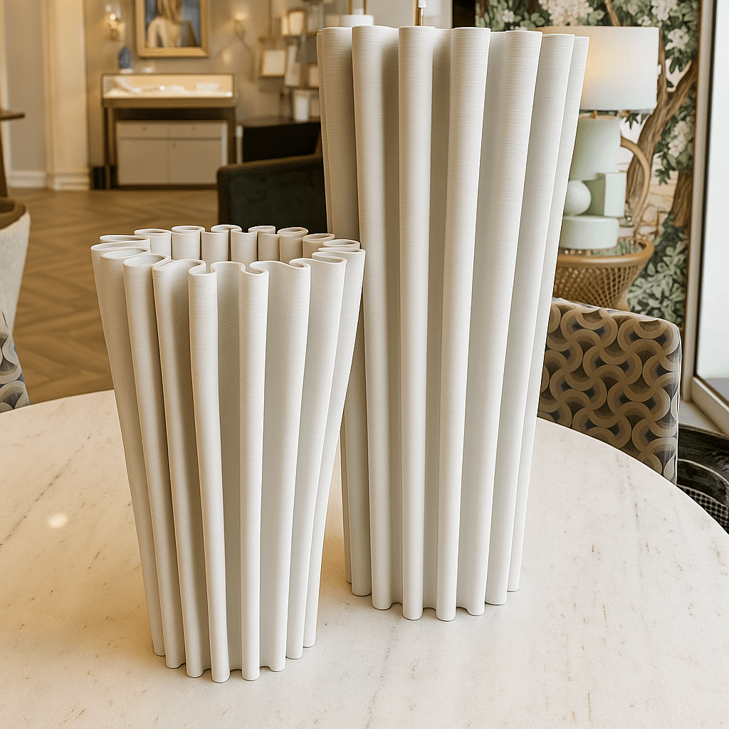 Small Flow Vase Bowls and Vases Barnbury