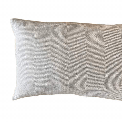 Smoke Supersoft Wool Cushion - BARNBURY