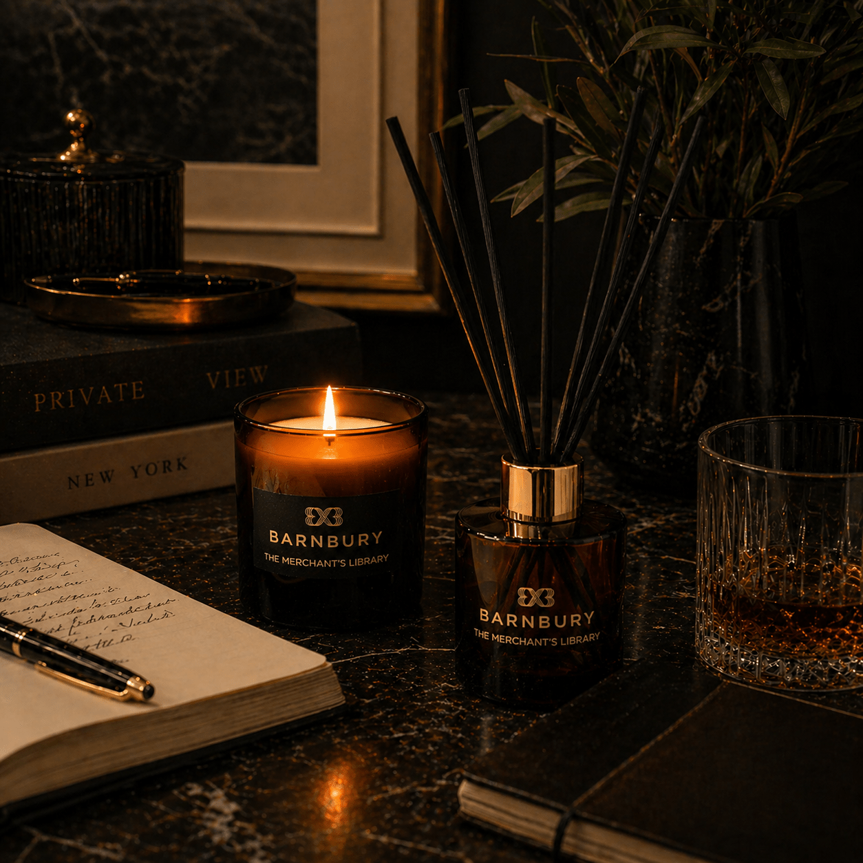 The Merchant's Library Diffuser - BARNBURY