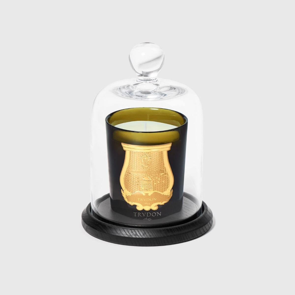 Trudon Glass Cloche & Base Candle Holder Cire Trudon