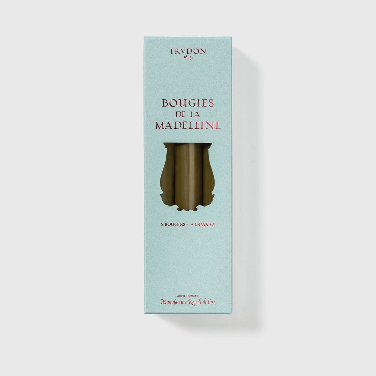 Trudon Khaki Madeleine Candles - BARNBURY