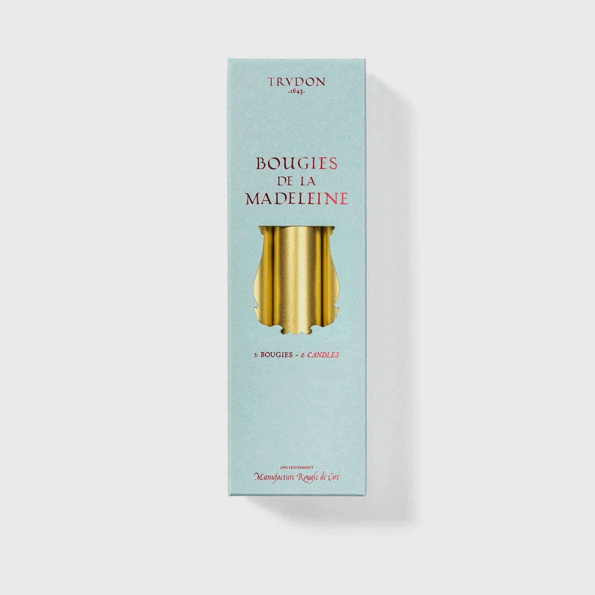 6 Trudon Gold Madeleine Candles Candles Cire Trudon