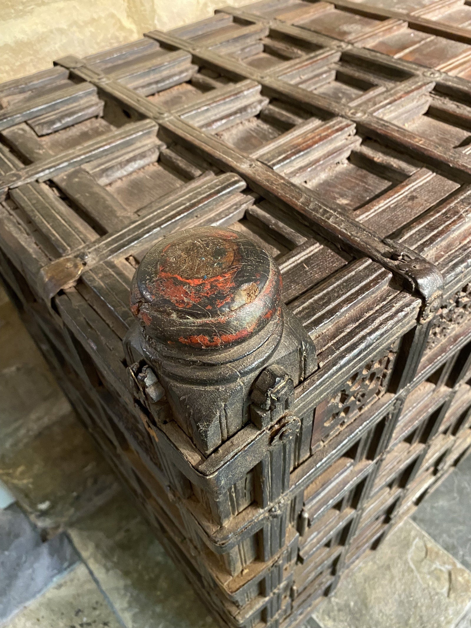 Antique Indian Damchiya (Dowry Chest) Vintage & Antique Barnbury