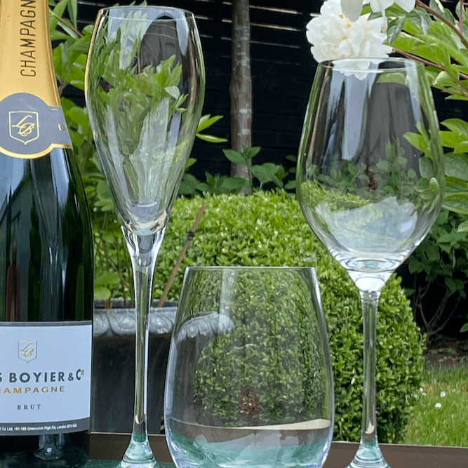 Barnbury Vintage Flute Glassware Barnbury