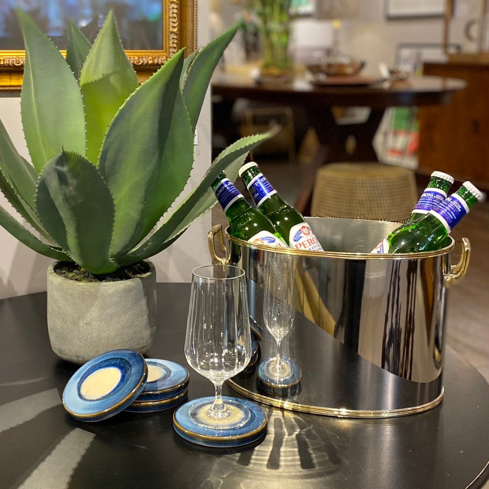 Faux Potted Aloe Faux Flowers and Plants Barnbury