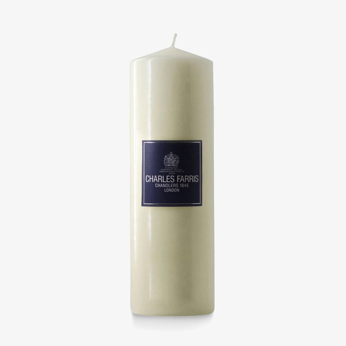 10'' Ivory Pillar Candle - BARNBURY