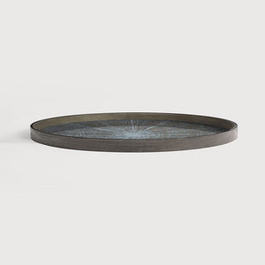 XL White Slice Wooden Tray - Barnbury