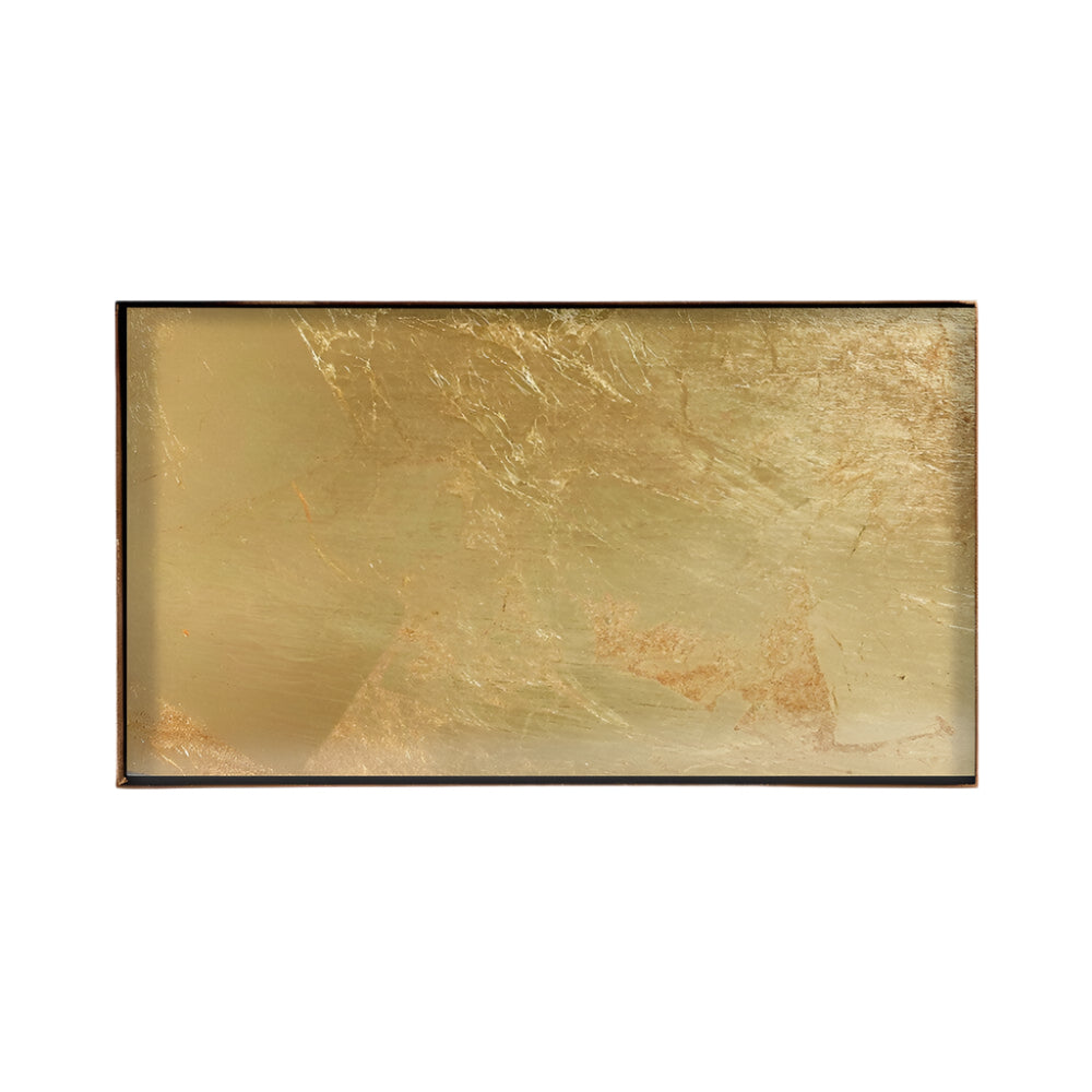 Gold Leaf Rectangle Tray Valet Tray BARNBURY 
