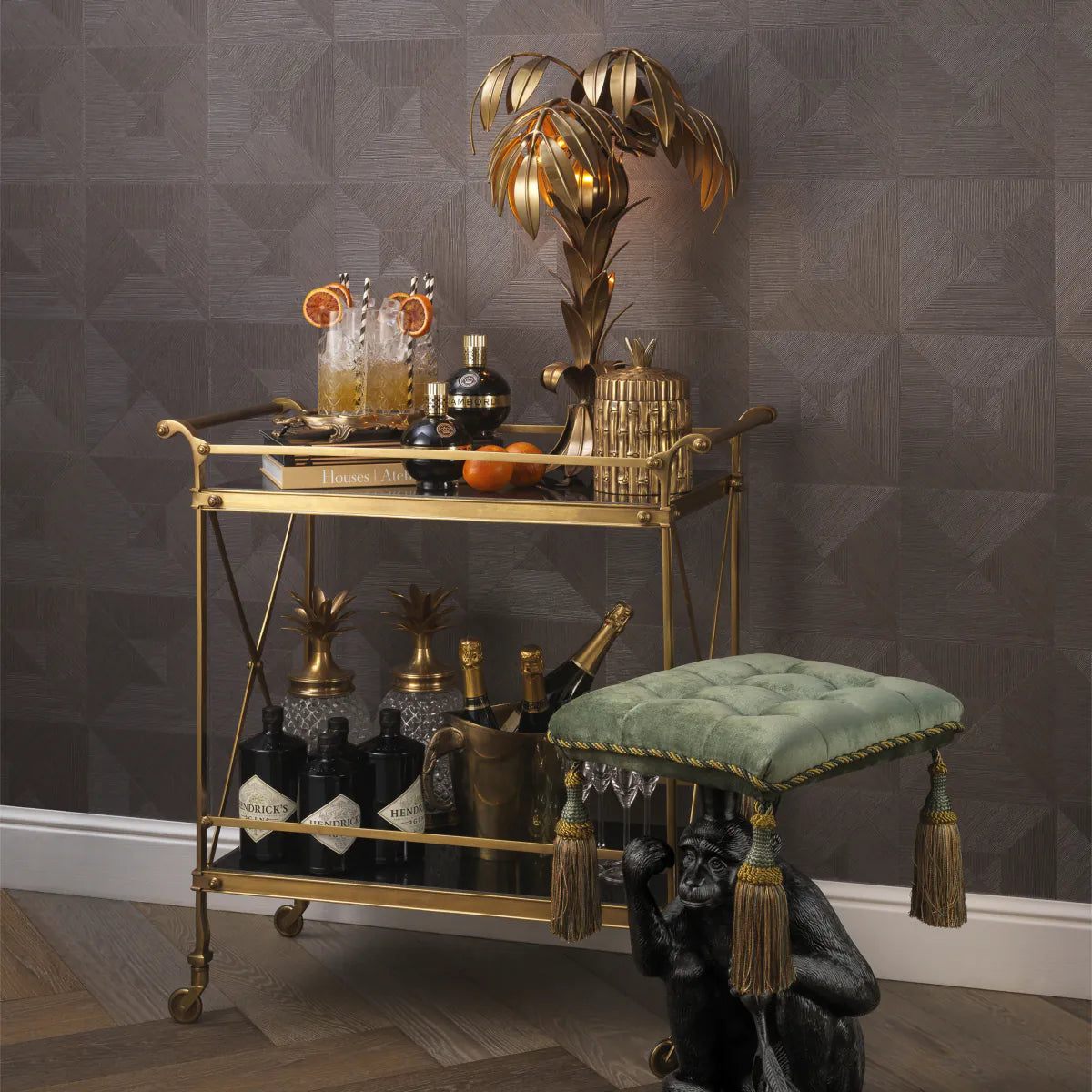 Hollywood Palm Table Lamp