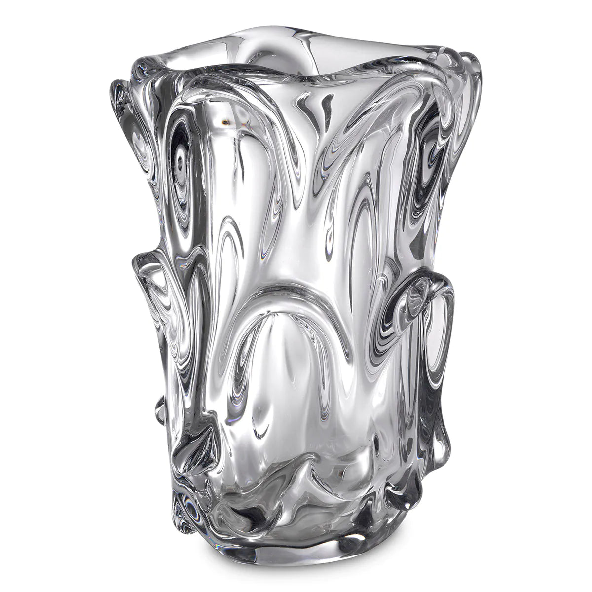 Large Clear Aila Vase