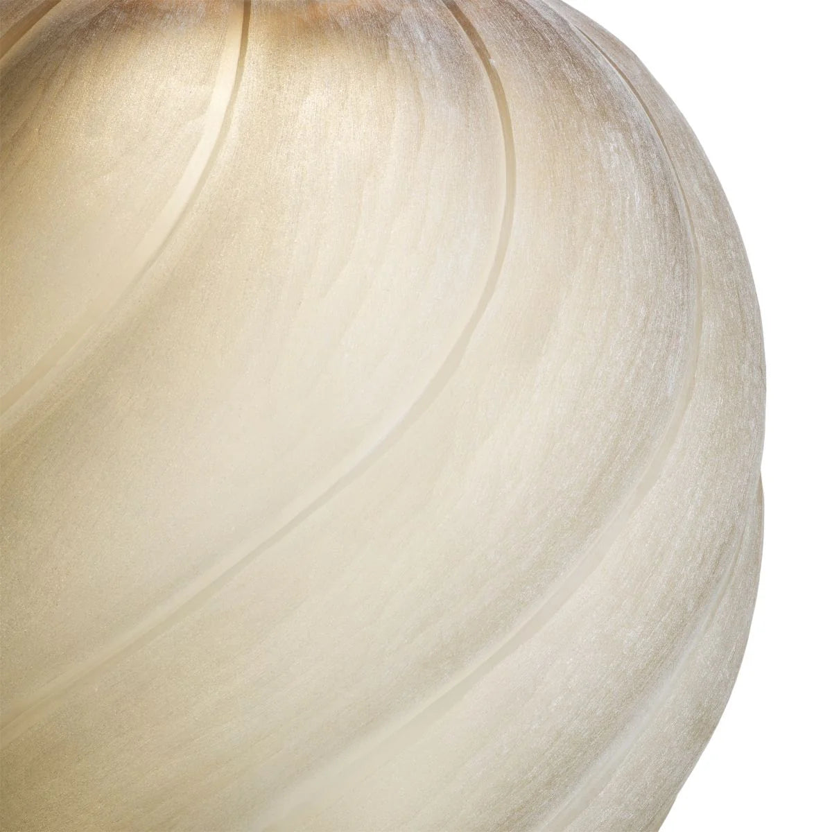 Sicilia Large Vase - Frosted Light Brown