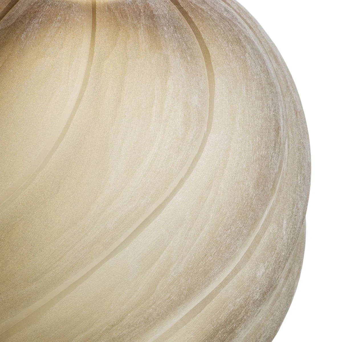 Sicilia Small Vase - Frosted Light Brown