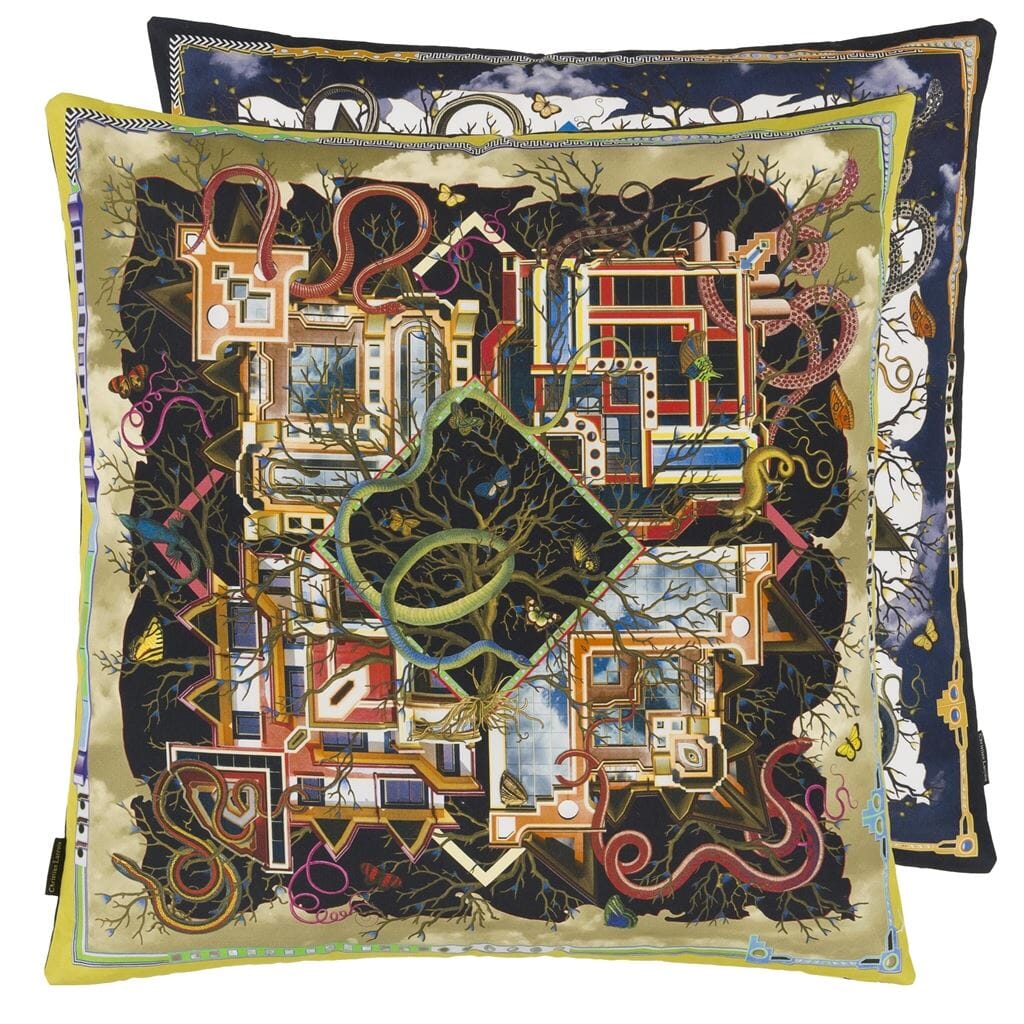 Christian Lacroix Archeologie Mosaique Cushion Cushion Christian Lacroix 