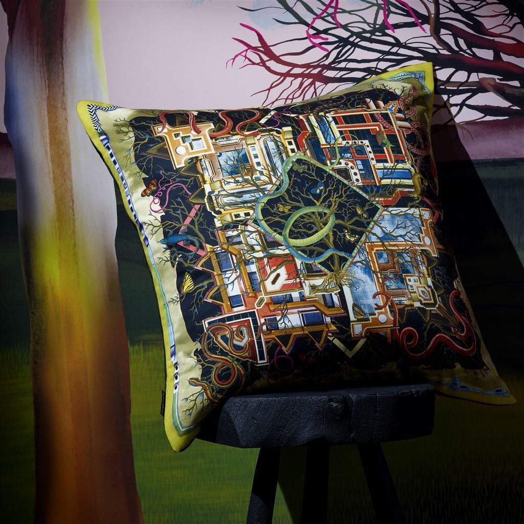 Christian Lacroix Archeologie Mosaique Cushion Cushion Christian Lacroix 