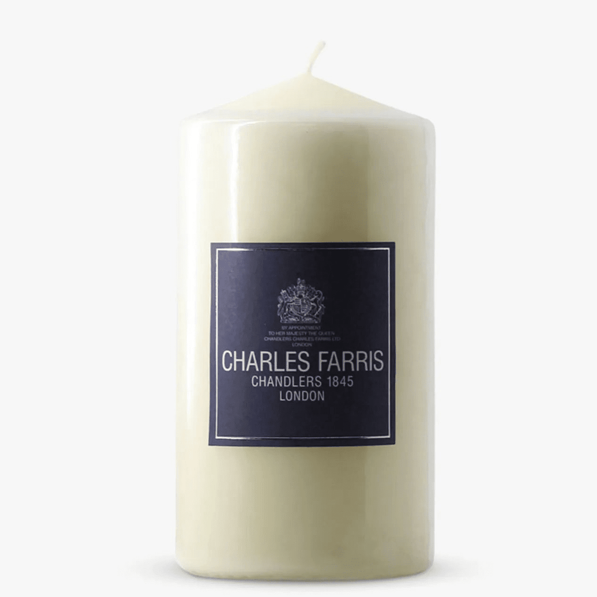 6'' Ivory Pillar Candle - BARNBURY