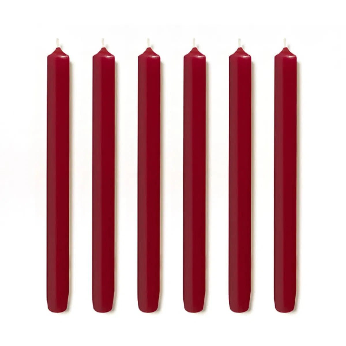 6 Trudon Burgundy Royales Candles - BARNBURY