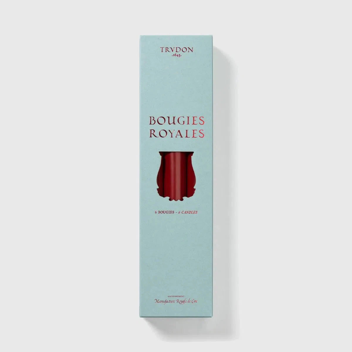 6 Trudon Burgundy Royales Candles Candles Trudon 