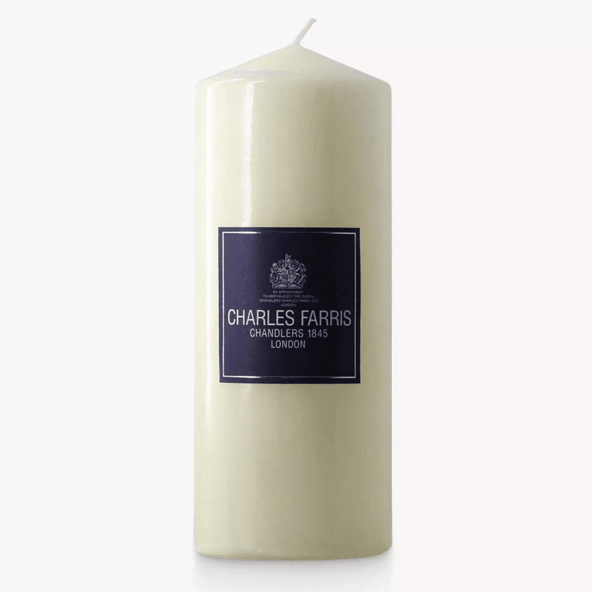 8'' Ivory Pillar Candle - BARNBURY