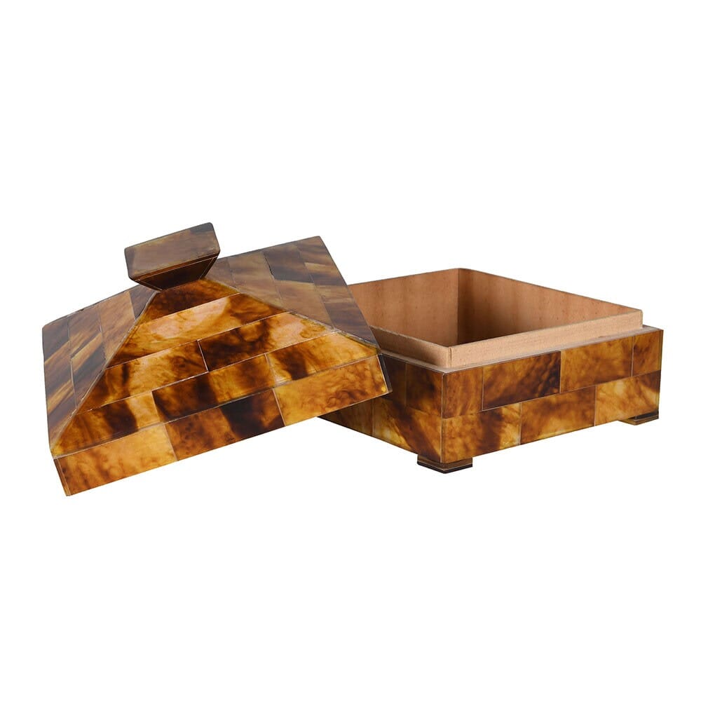 Faux Tortoiseshell Box Decorative Accessories Barnbury 