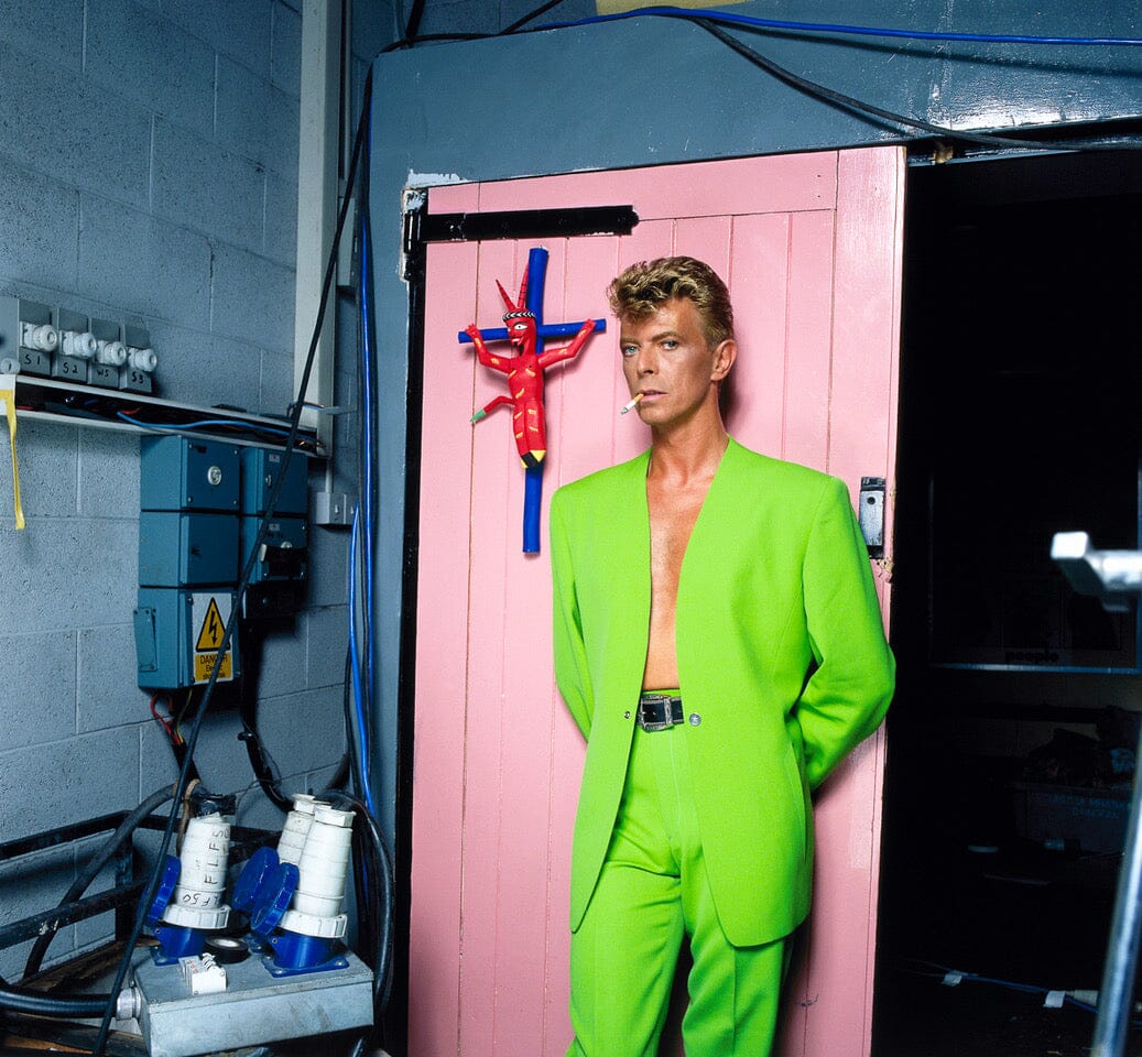 Brian Aris Photography - David Bowie Dublin 1991 Photography Brian Aris 