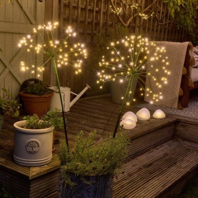 45cm Dual Power LED Dandelion Solar Lighting Barnbury 