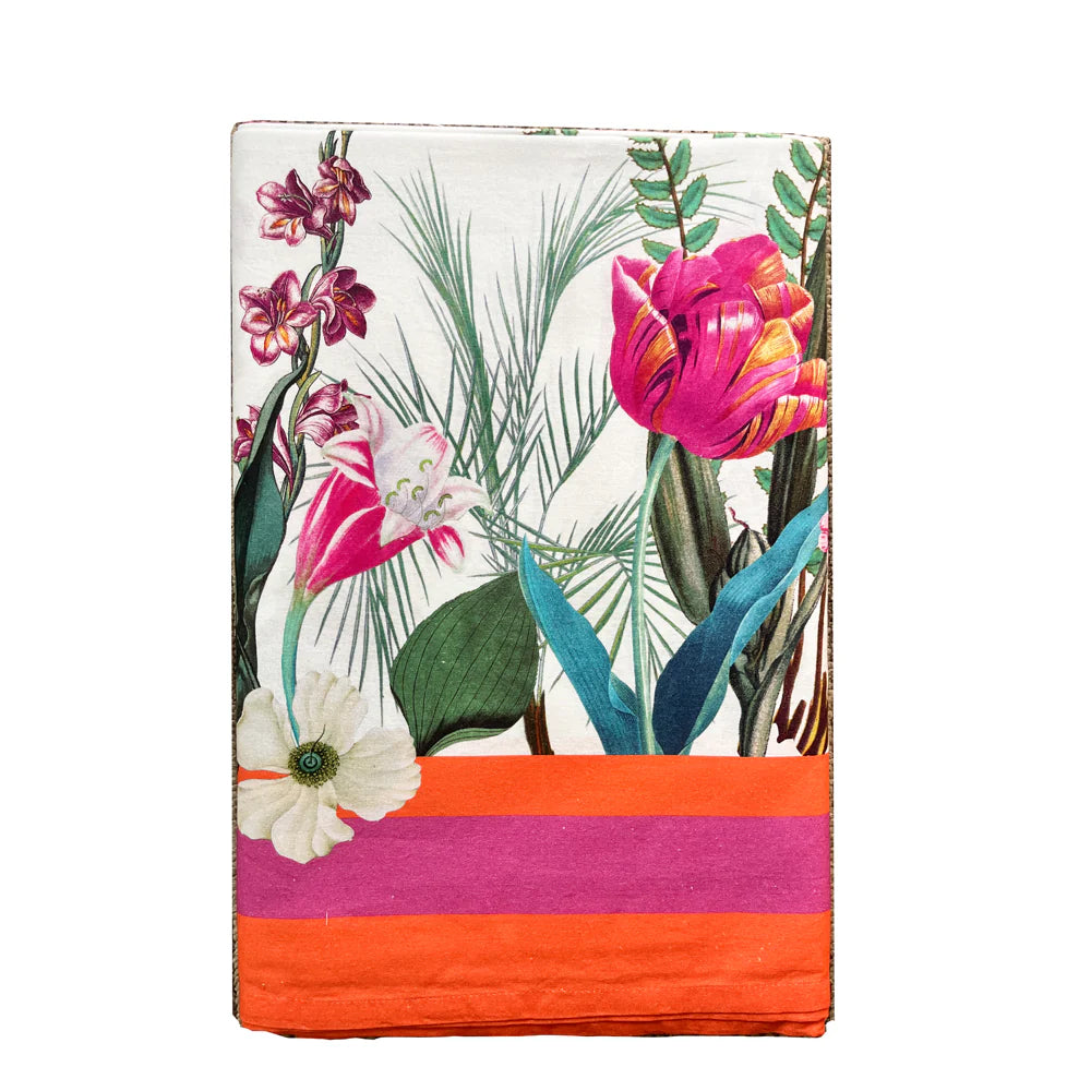 Caspari La Dolce Vita Fabric Table Cover