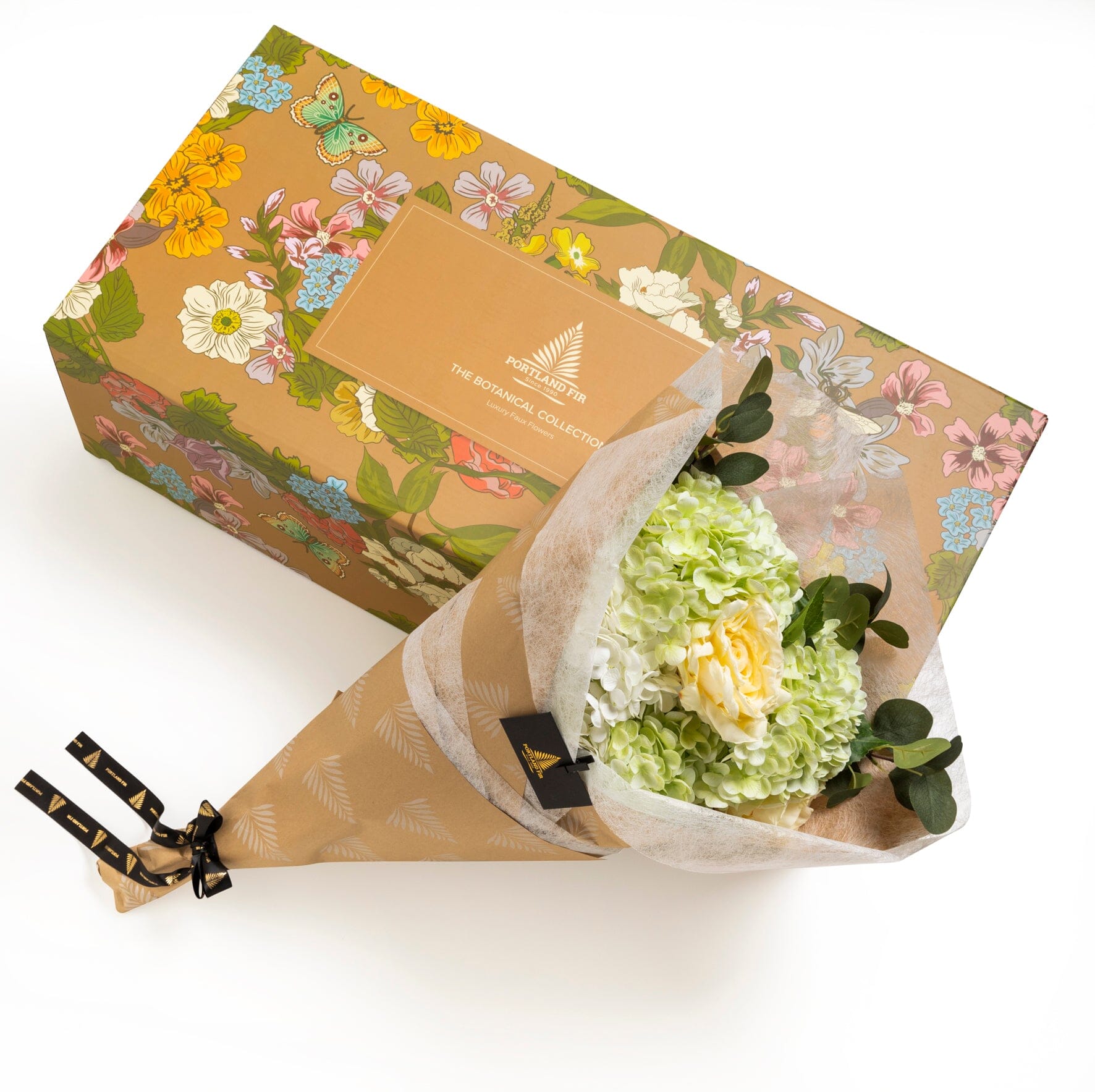 Plain and Simple Faux Flower Bouquet Faux Flowers and Plants Portland Fir 